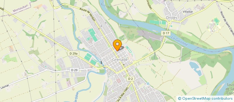 localisation de l'entreprise SCI MD  GRENADE