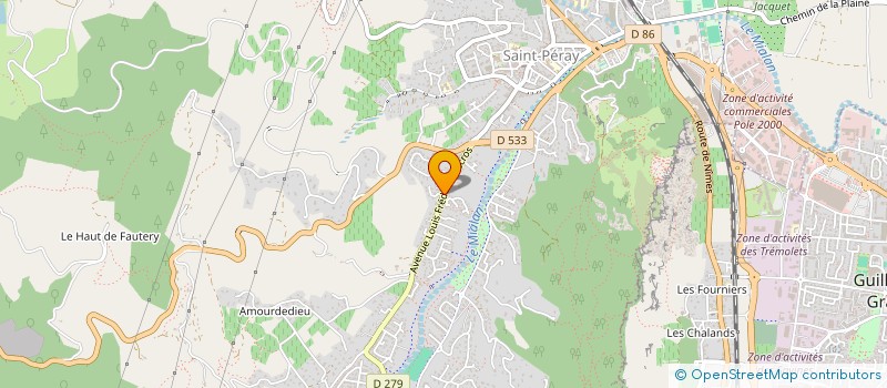 localisation de l'entreprise SCI MD à SAINT-PERAY