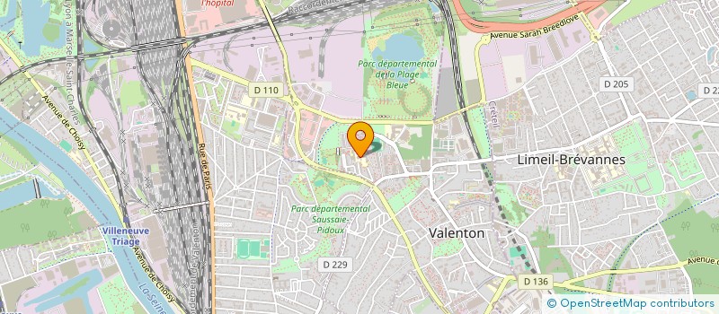 localisation de l'entreprise SCI MD FRIENDS à VALENTON