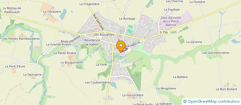 localisation de l'entreprise SCI MD IMMO  BEAUPREAU-EN-MAUGES