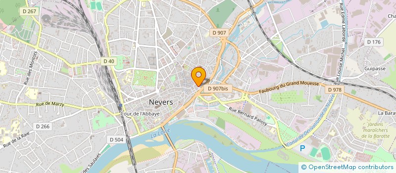 localisation de l'entreprise SCI MD - JPM 1ER à NEVERS