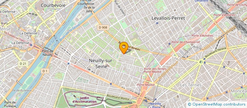 localisation de l'entreprise SCI MD SAVOIE à NEUILLY-SUR-SEINE