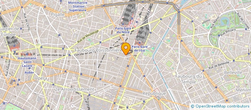 localisation de l'entreprise SCI MD19  PARIS