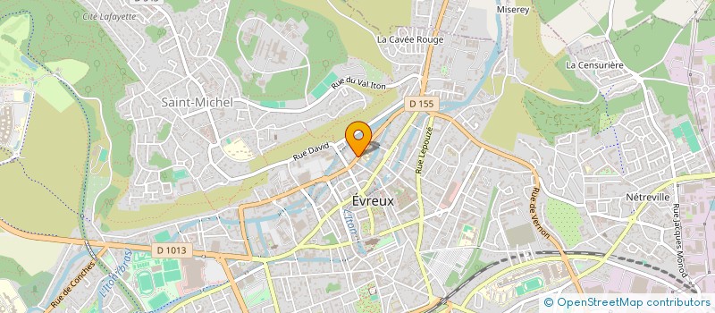 localisation de l'entreprise SCI MD3P  EVREUX