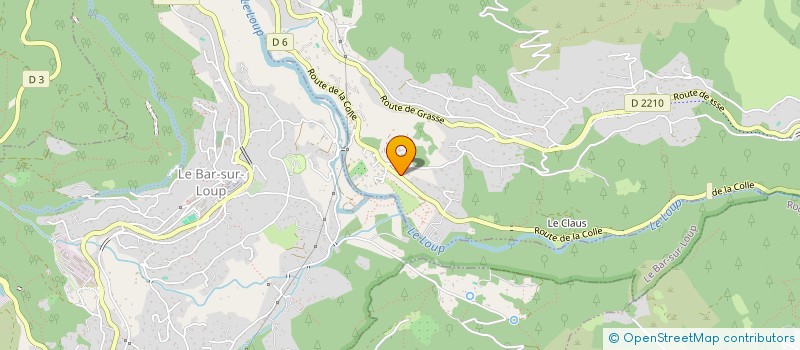 localisation de l'entreprise SCI MDA  TOURRETTES-SUR-LOUP