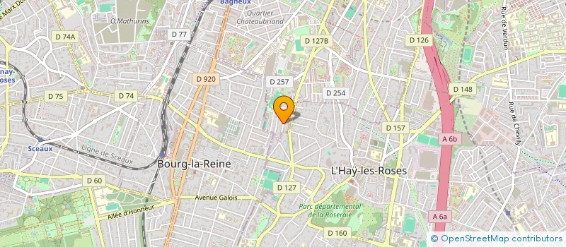 localisation de l'entreprise SCI MDAMAN  CACHAN