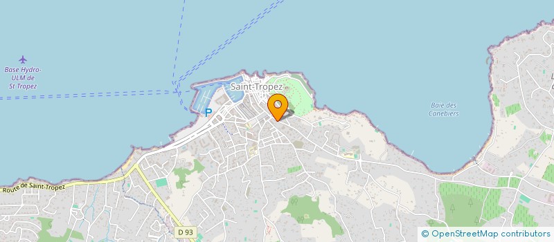 localisation de l'entreprise SCI MDB à SAINT-TROPEZ