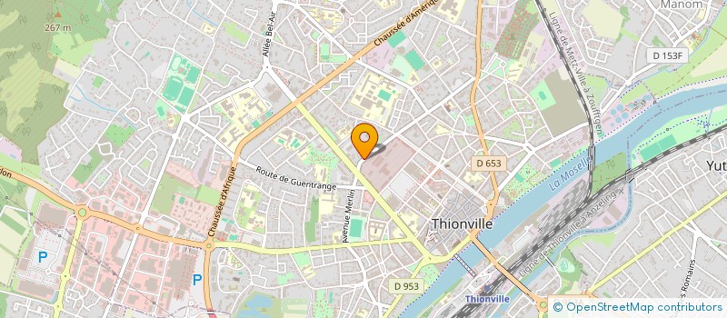 localisation de l'entreprise SCI MDD à THIONVILLE