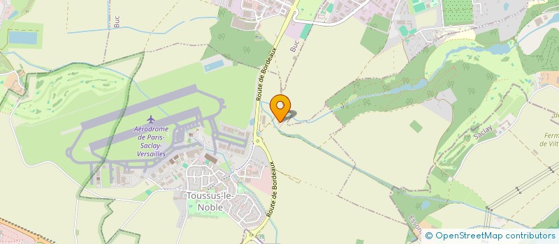 localisation de l'entreprise SCI MDD  TOUSSUS-LE-NOBLE