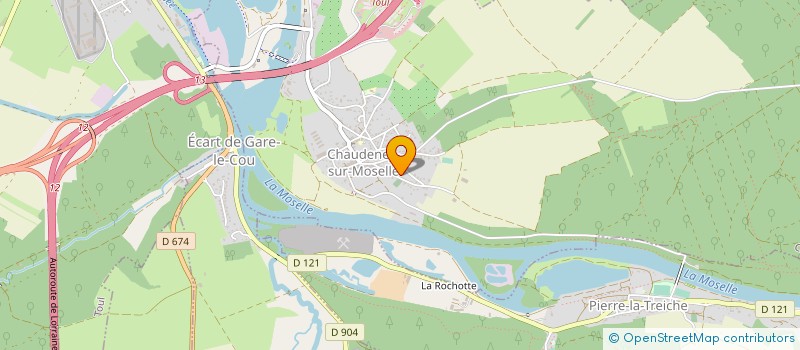 localisation de l'entreprise SCI MDE  CHAUDENEY-SUR-MOSELLE