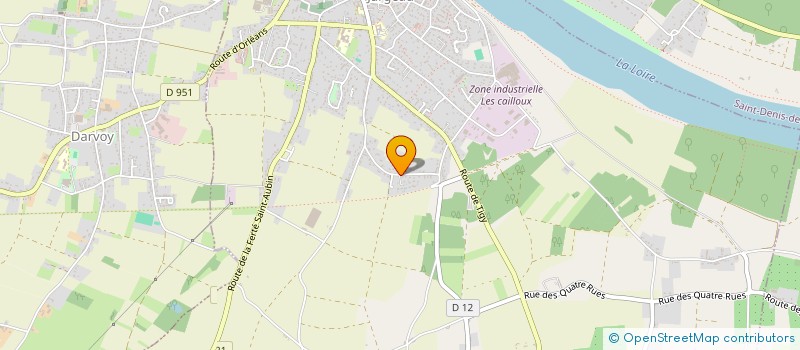 localisation de l'entreprise SCI MDEH à JARGEAU