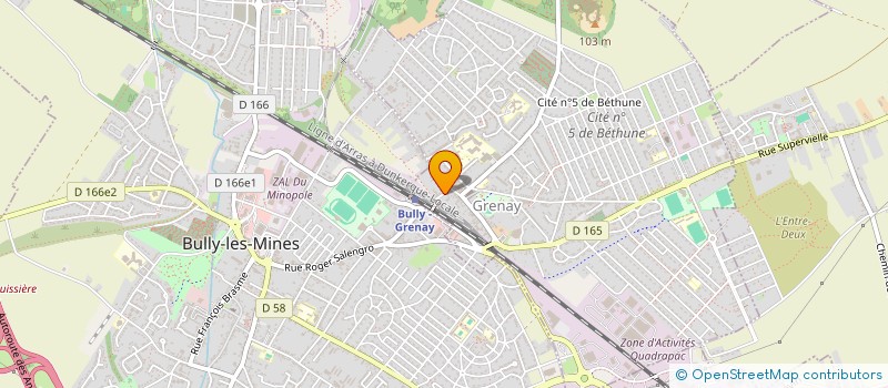 localisation de l'entreprise SCI MDFH IMMO  GRENAY