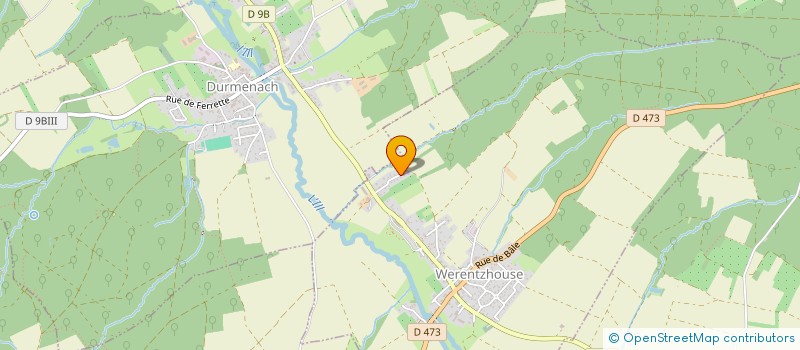 localisation de l'entreprise SCI MDG  BENDORF