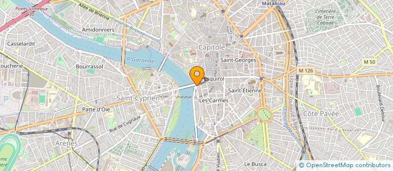 localisation de l'entreprise SCI MDGP à TOULOUSE