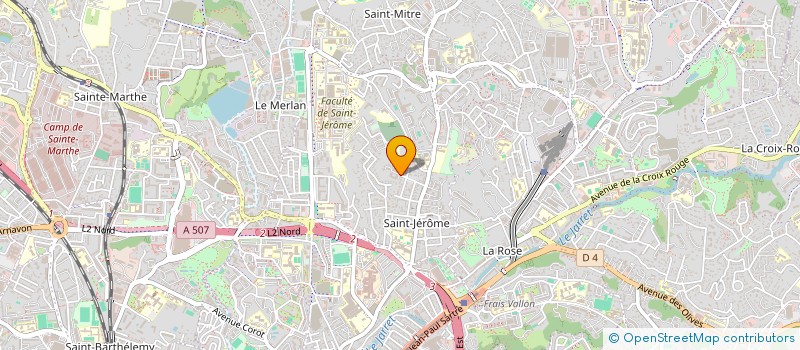 localisation de l'entreprise SCI MDHP à MARSEILLE