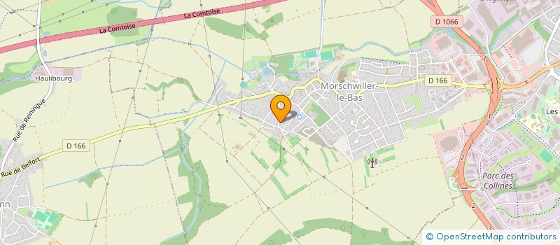 localisation de l'entreprise SCI MDI  MORSCHWILLER-LE-BAS