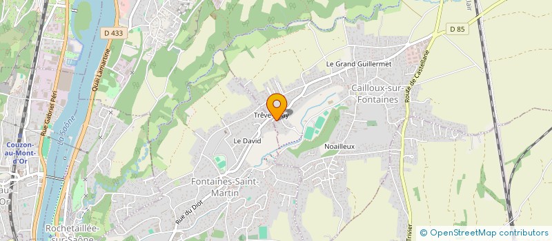 localisation de l'entreprise SCI MDI  FONTAINES-SAINT-MARTIN