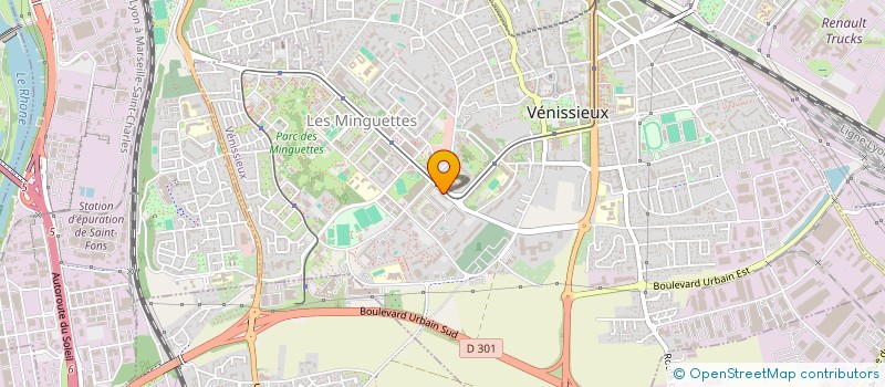 localisation de l'entreprise SCI MDJ  VENISSIEUX