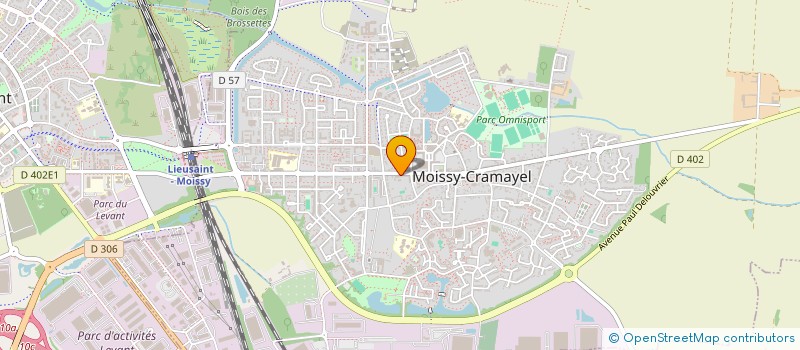 localisation de l'entreprise SCI MDJA à MOISSY-CRAMAYEL