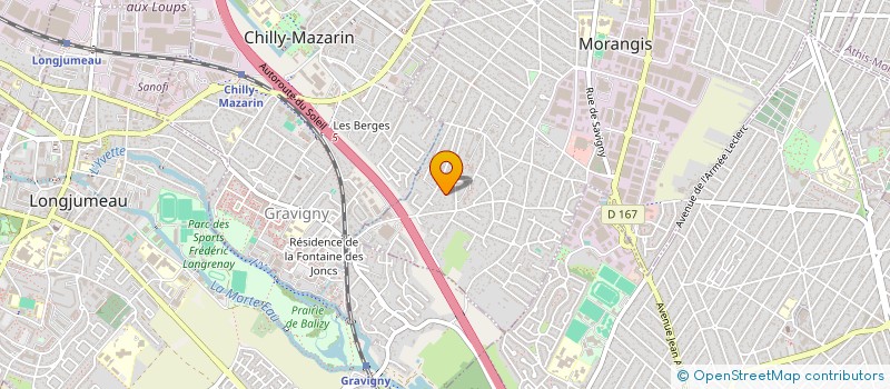 localisation de l'entreprise SCI MDL IMMOBILIER  MORANGIS