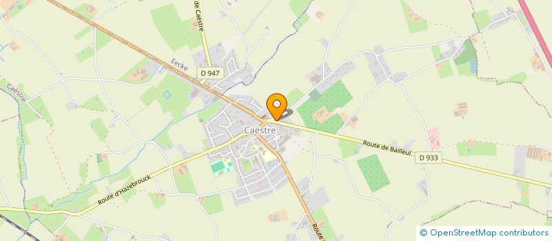 localisation de l'entreprise SCI MDLC  CAESTRE