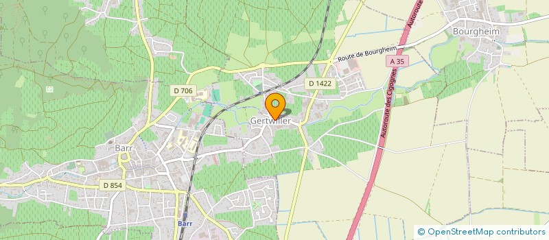 localisation de l'entreprise SCI MDLS  GERTWILLER