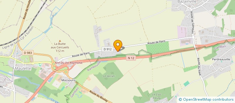 localisation de l'entreprise SCI MDLT IMMO  BAZAINVILLE