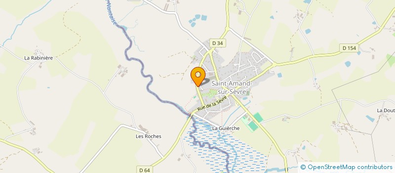 localisation de l'entreprise SCI  MDN HOME  SAINT-AMAND-SUR-SEVRE