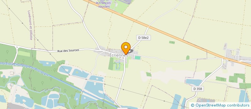 localisation de l'entreprise SCI MDNL  ECRIENNES