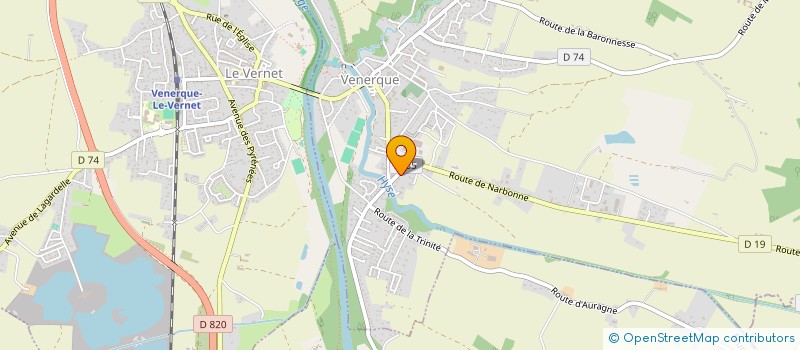 localisation de l'entreprise SCI MDO 47 à VENERQUE