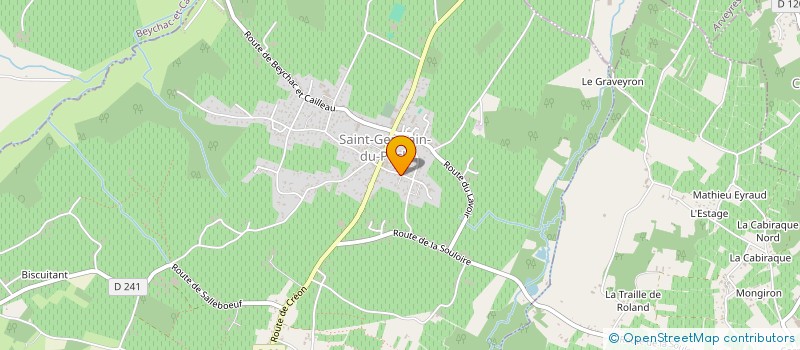 localisation de l'entreprise SCI MDP  SAINT-GERMAIN-DU-PUCH