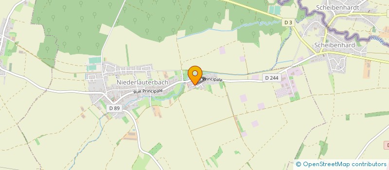 localisation de l'entreprise SCI MDP  NIEDERLAUTERBACH