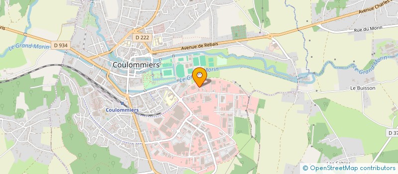 localisation de l'entreprise SCI MDR à COULOMMIERS