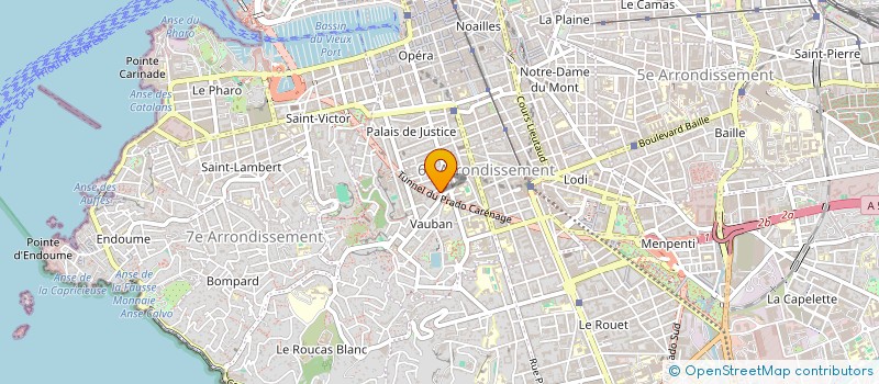 localisation de l'entreprise SCI MDRG à MARSEILLE