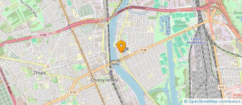 localisation de l'entreprise SCI MDS à CHOISY-LE-ROI