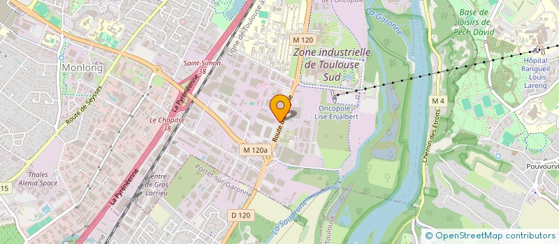 localisation de l'entreprise SCI MDS à TOULOUSE