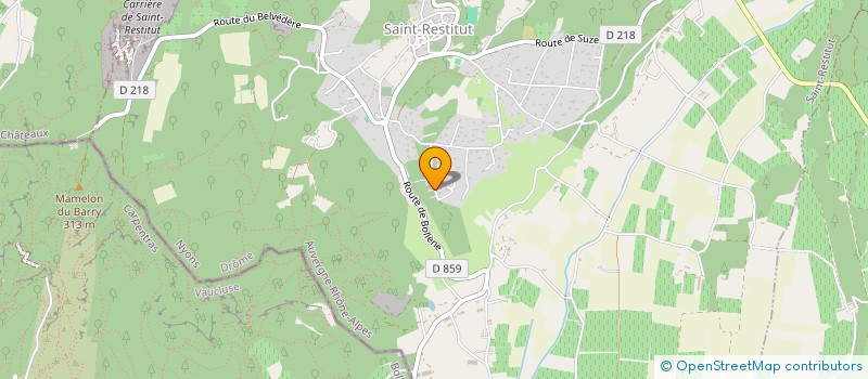 localisation de l'entreprise SCI MDS  SAINT-RESTITUT