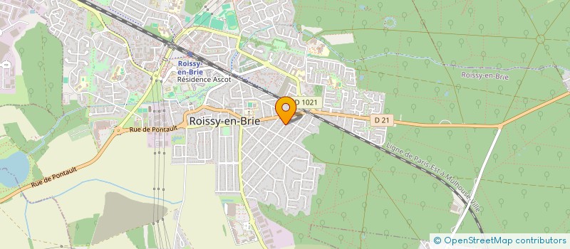 localisation de l'entreprise SCI MDS  ROISSY-EN-BRIE