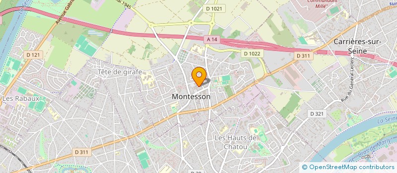 localisation de l'entreprise SCI MDS INVEST  MONTESSON