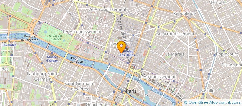 localisation de l'entreprise SCI MDS MAISON DE SYBARITE  PARIS