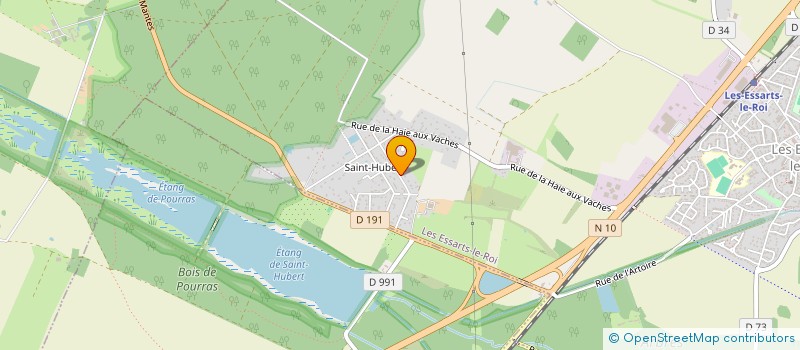 localisation de l'entreprise SCI MDSA  LES ESSARTS-LE-ROI