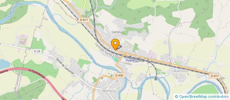 localisation de l'entreprise SCI MDSC IMMOBILIER  PUYOO