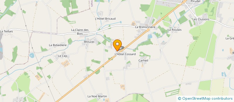 localisation de l'entreprise SCI MDSO  LA GRIGONNAIS