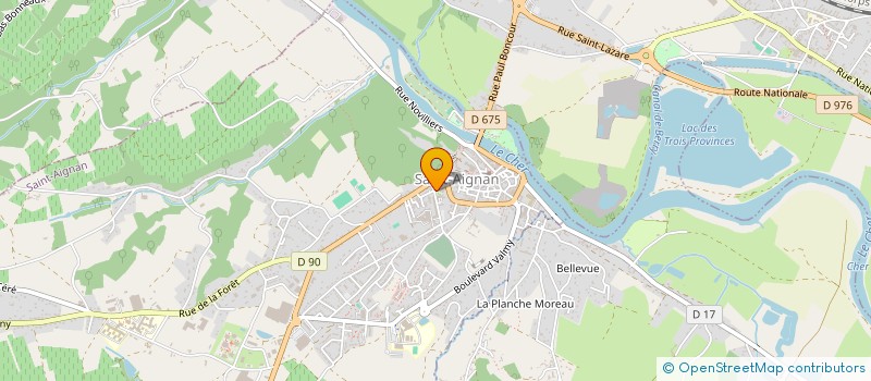localisation de l'entreprise SCI MDSW à SAINT-AIGNAN