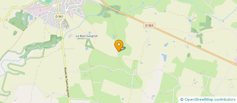 localisation de l'entreprise SCI MDT à BECON-LES-GRANITS