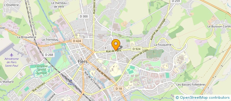 localisation de l'entreprise SCI MDV IMMO à ATHIS-VAL DE ROUVRE