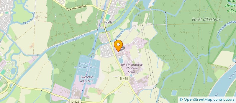 localisation de l'entreprise SCI MDY  ERSTEIN