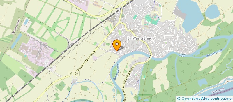 localisation de l'entreprise SCI ME HOERDT  LA WANTZENAU