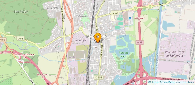 localisation de l'entreprise SCI ME-YA  MAIZIERES-LES-METZ