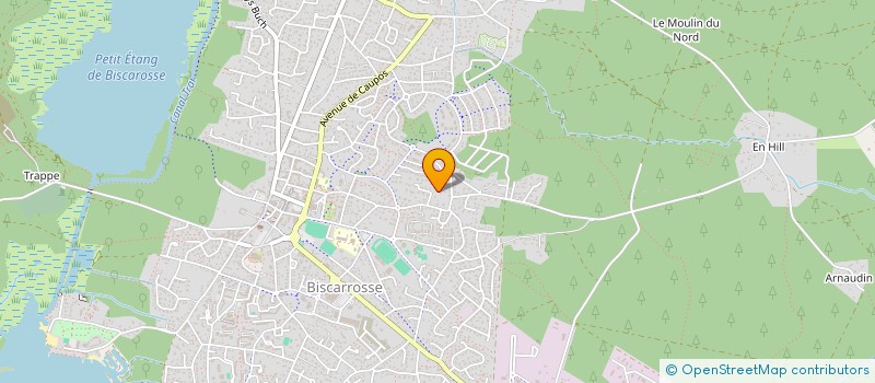 localisation de l'entreprise SCI ME2C  BISCARROSSE